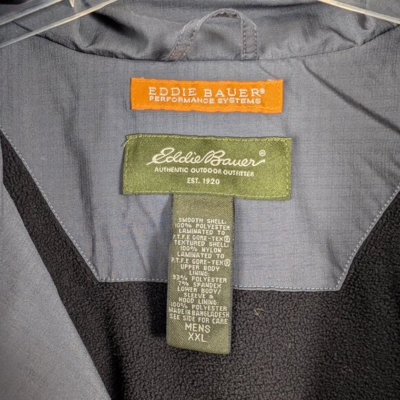 Eddie Bauer Performance System Gore-Tex Fleece lined jacket XXL - Picture 4 of 11